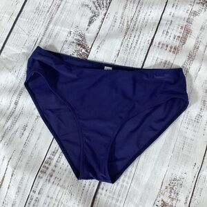 338. Navy Blue Hipstser Bikini Bottom NWOT Size XL